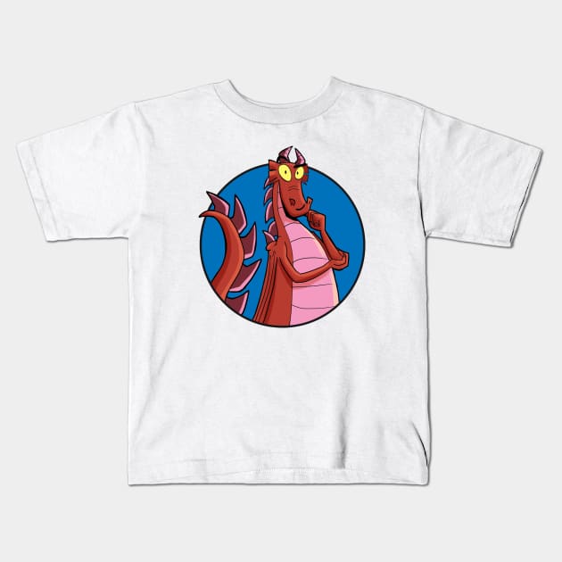 Ferragus Slackwyrm circle Kids T-Shirt by Slack Wyrm